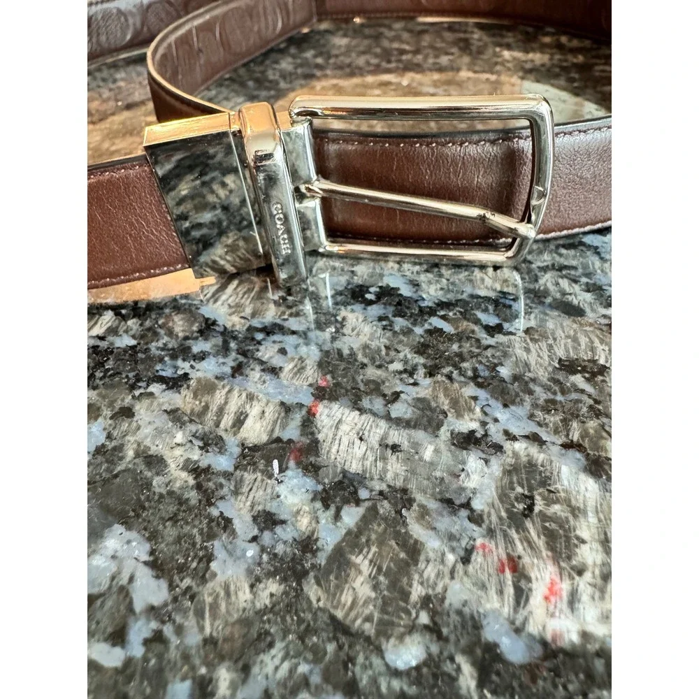 Coach reversible leather